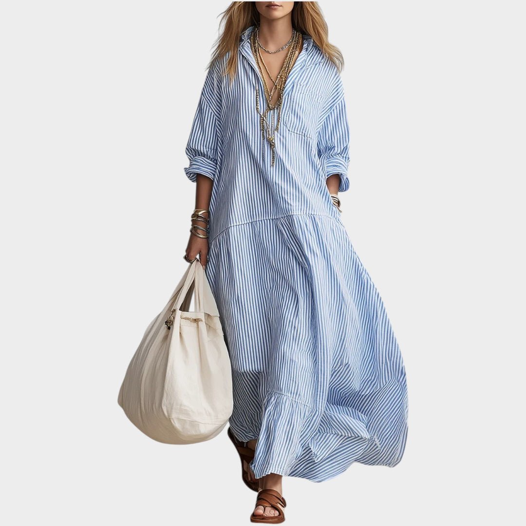 Relaxed Shirt Maxi Dress