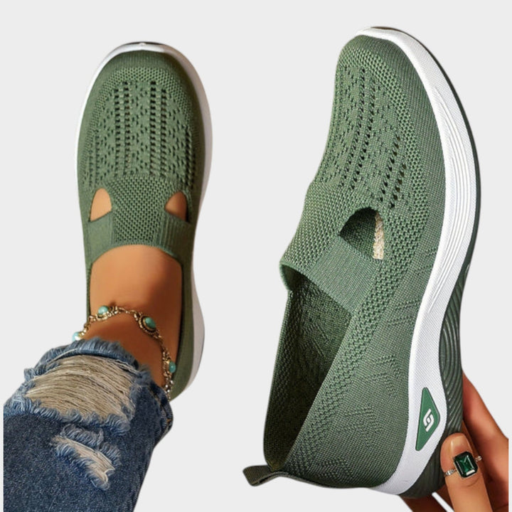 Breathable Slip-On Comfort Sneakers