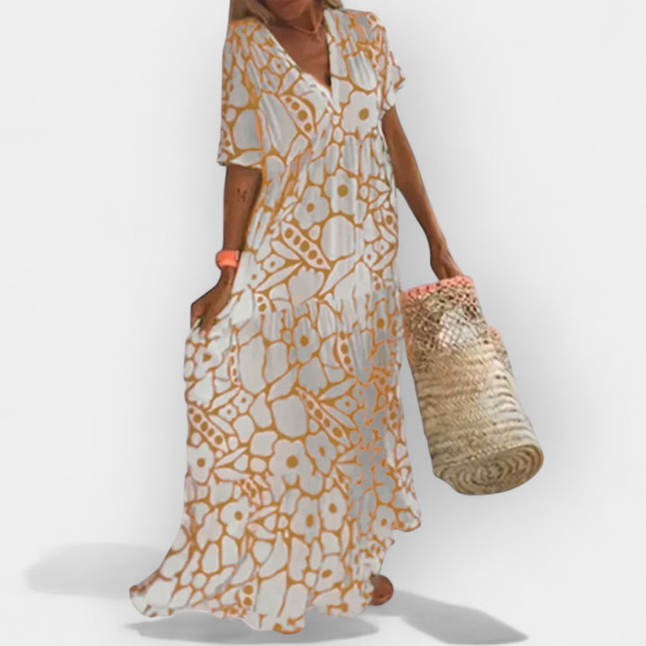 Airy Summer Dress with Print