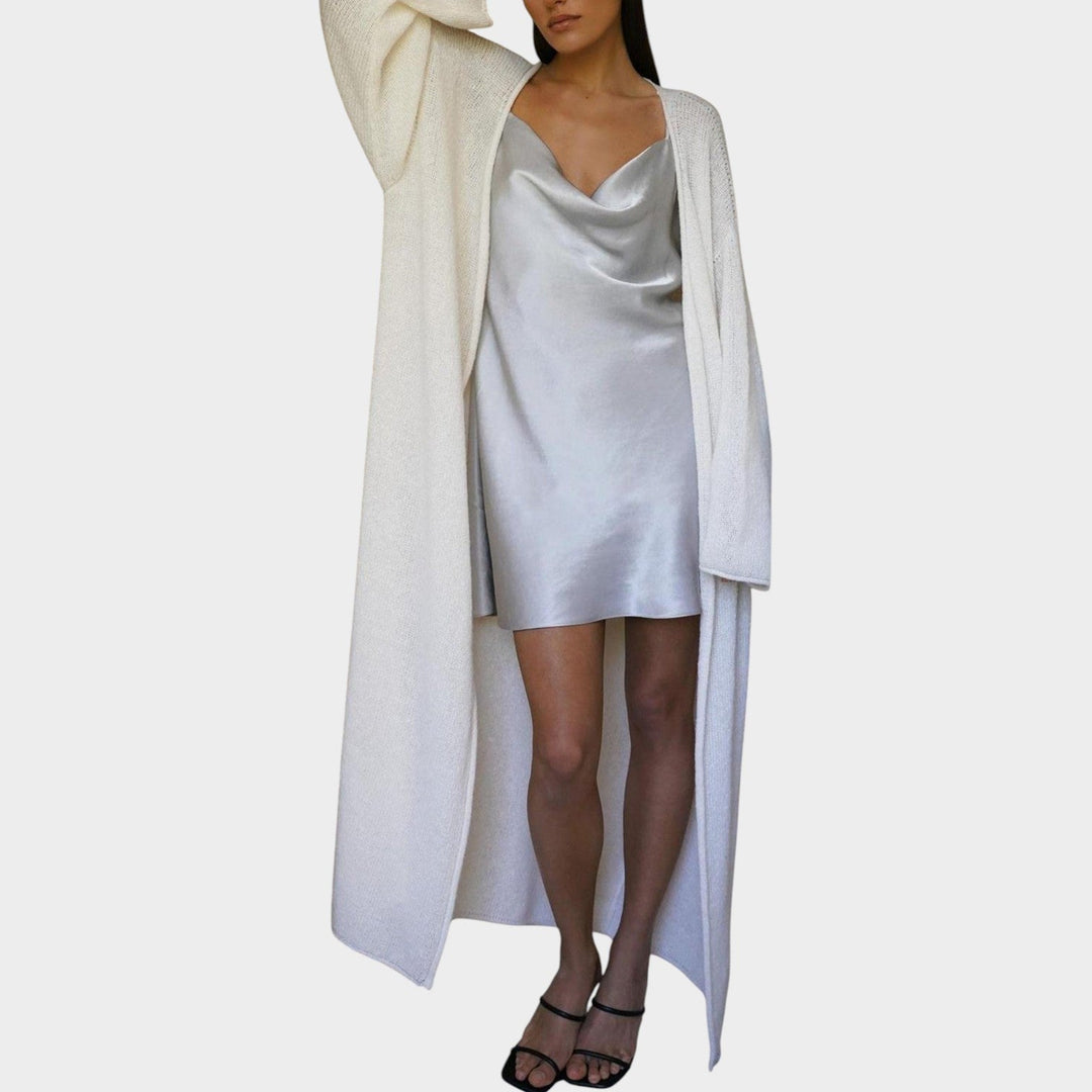 Comfortable Oversized Knit Cardigan