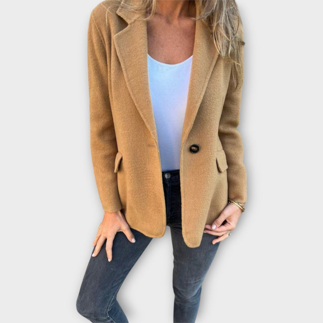 Tailored Single-Breasted Blazer