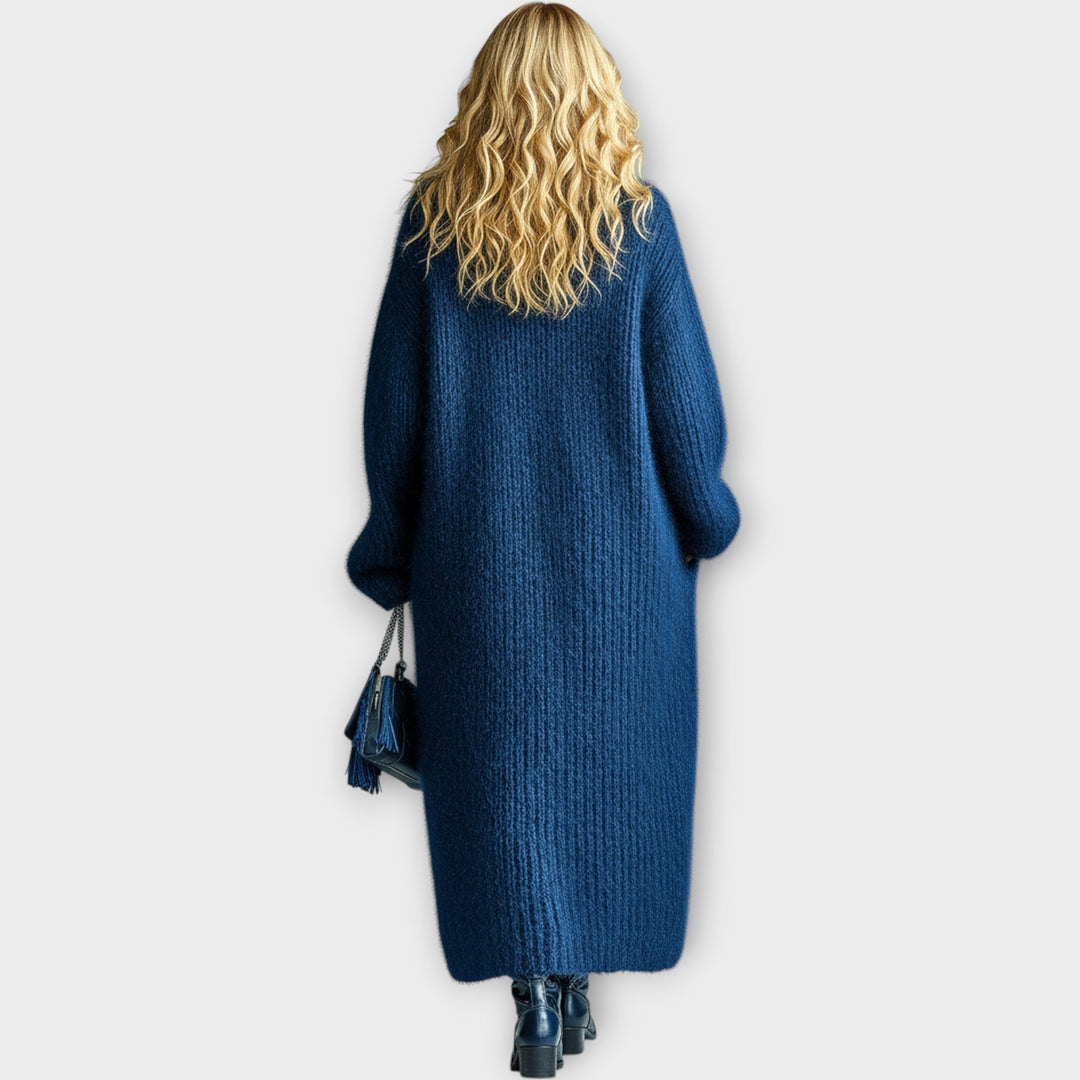 Chic Longline Cozy Knit Cardigan