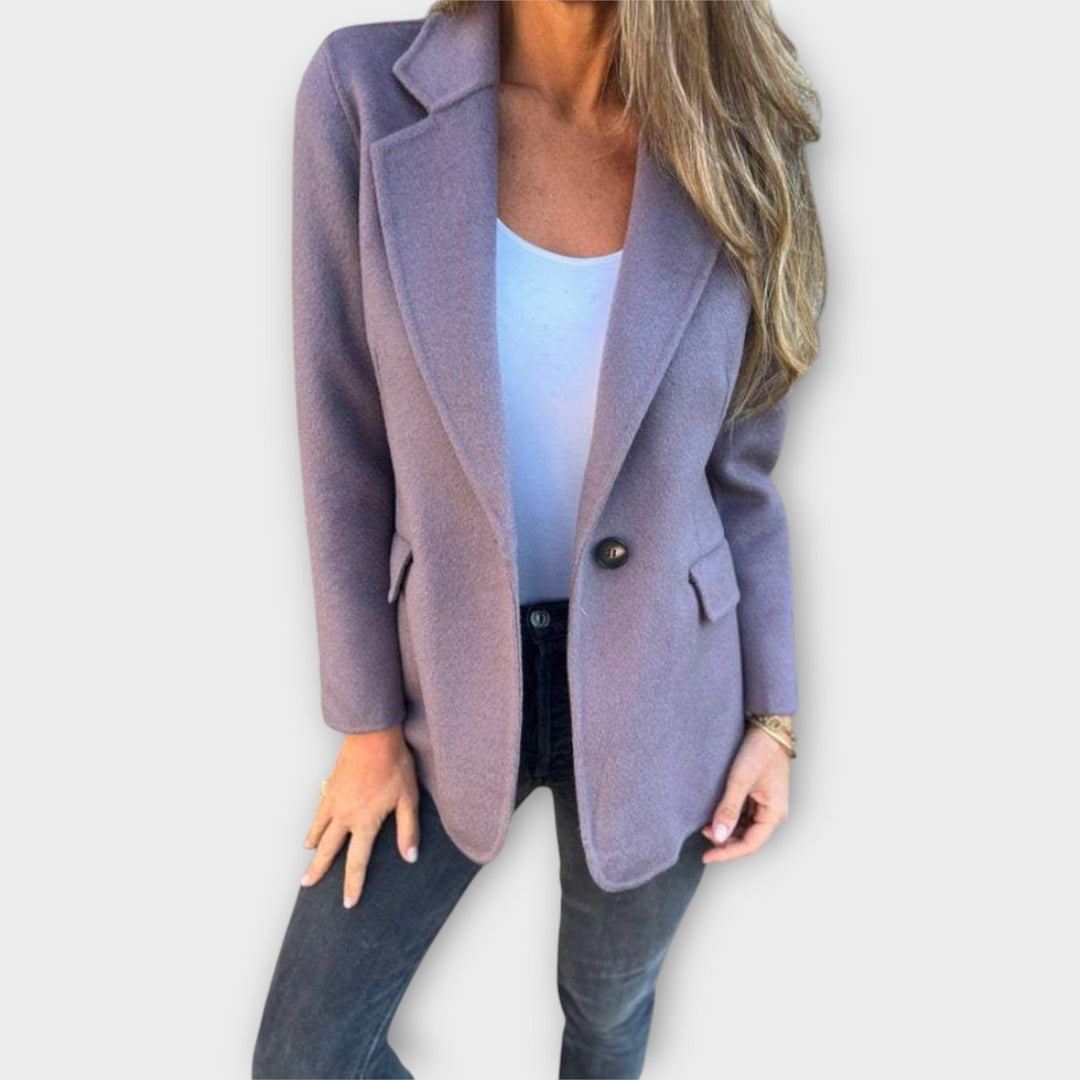 Tailored Single-Breasted Blazer