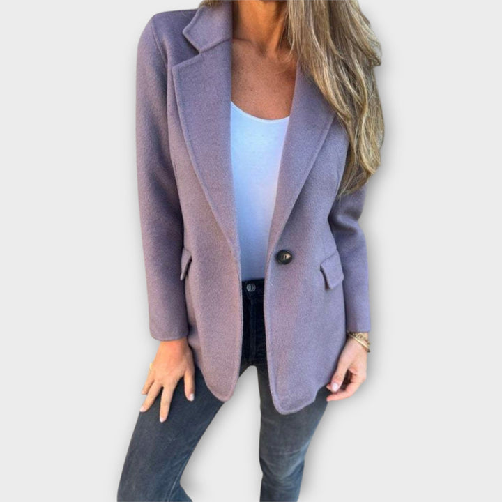 Tailored Single-Breasted Blazer