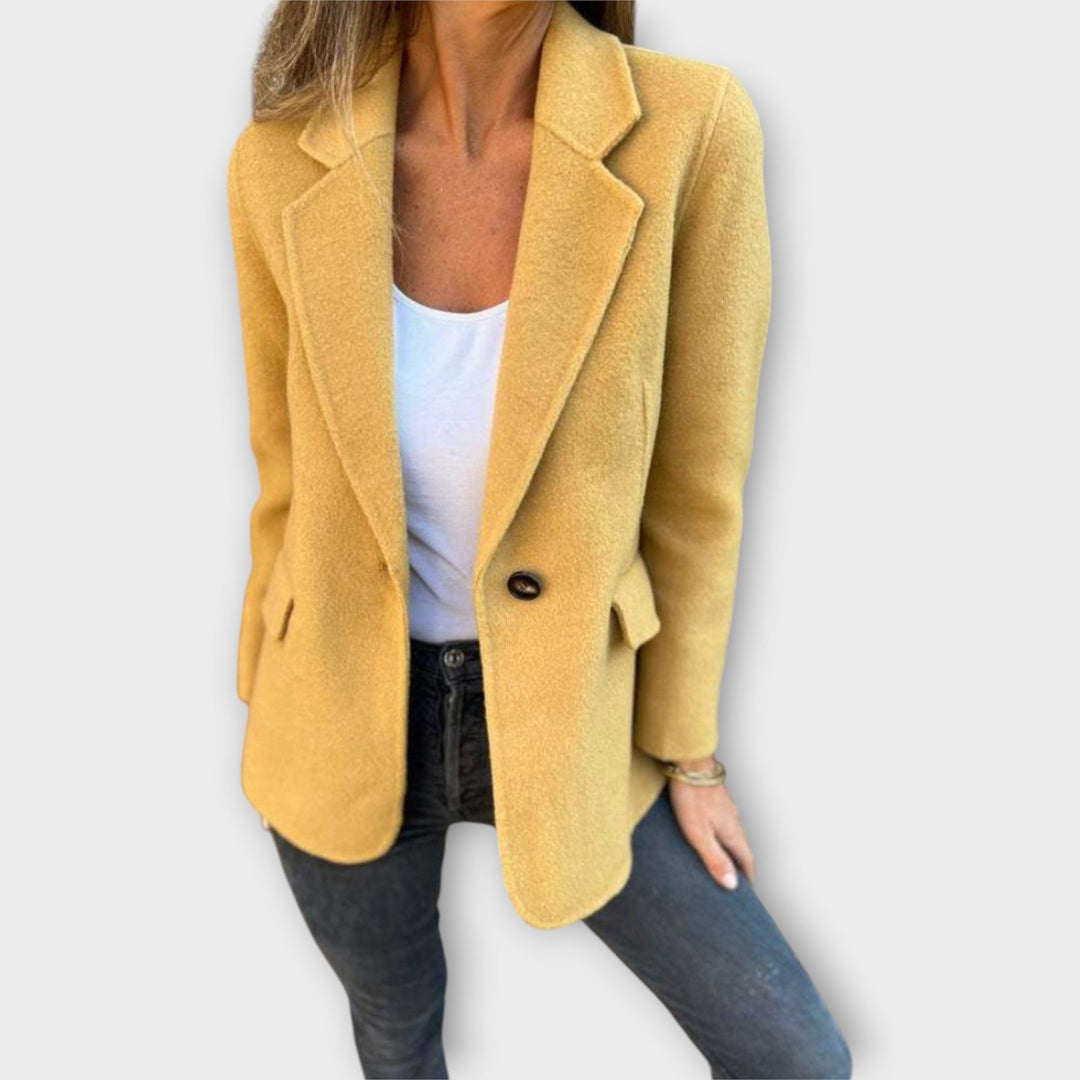 Tailored Single-Breasted Blazer