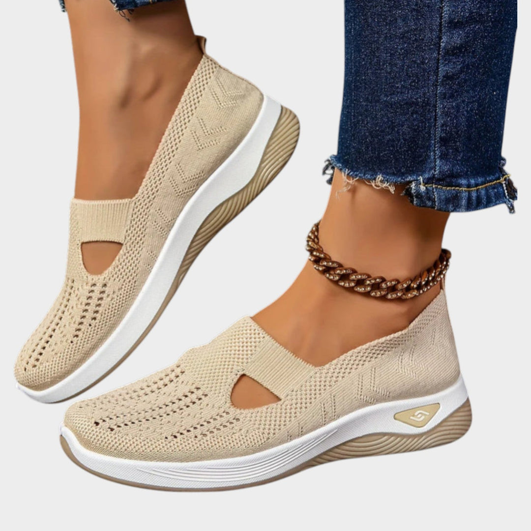 Breathable Slip-On Comfort Sneakers