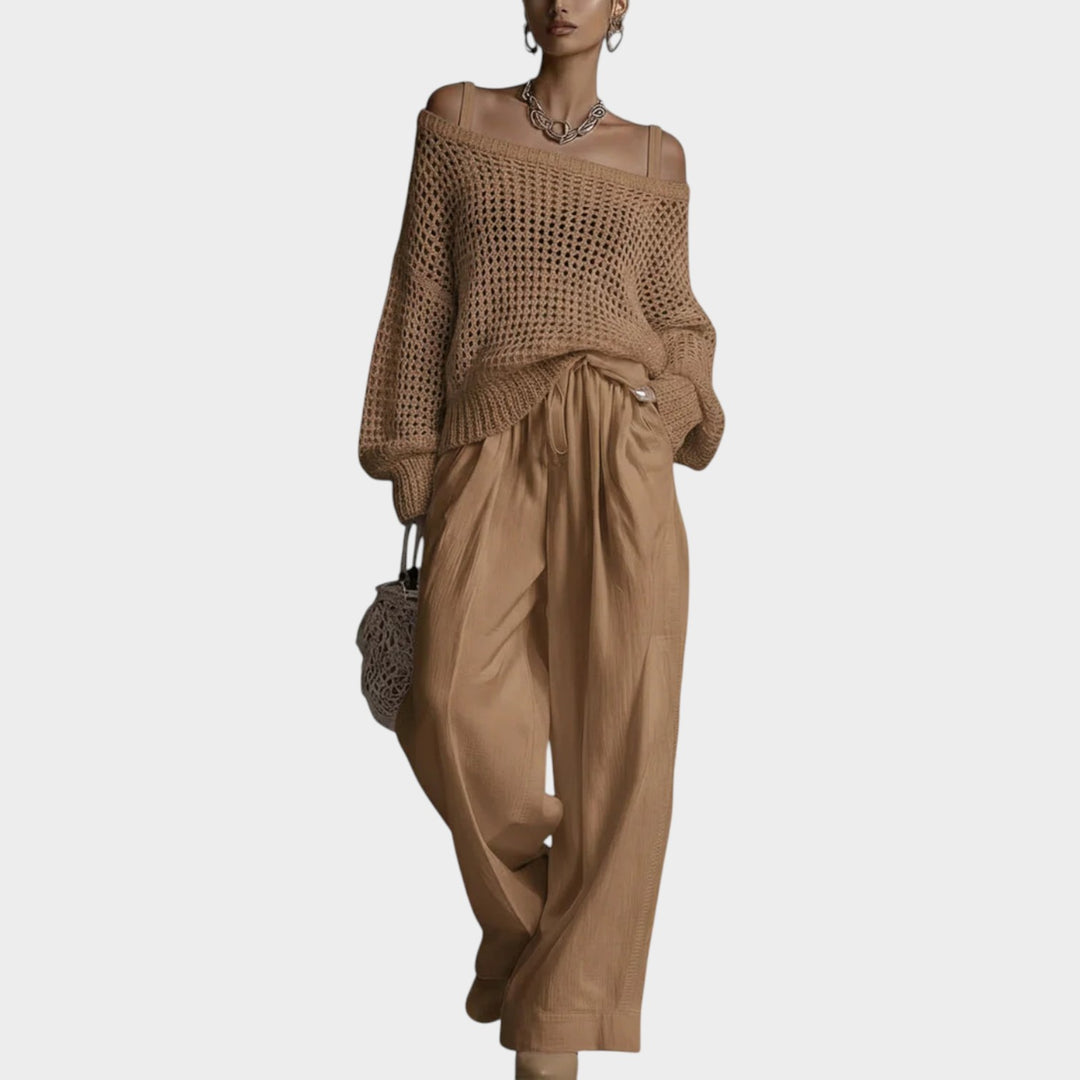 Effortless Knit & Wide-Leg Set