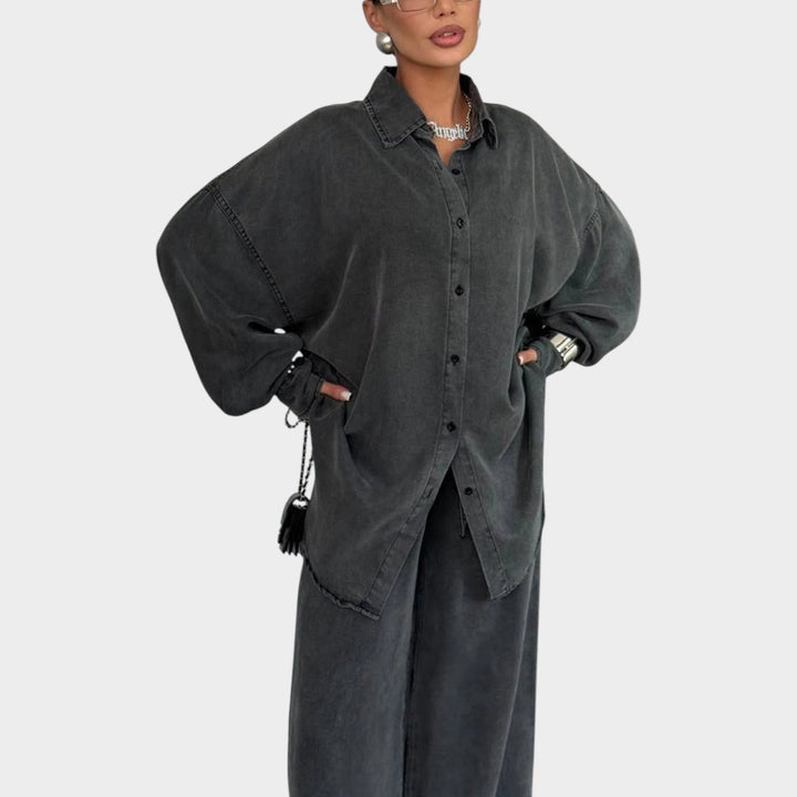 Effortless Chic Two-Piece Casual Suit