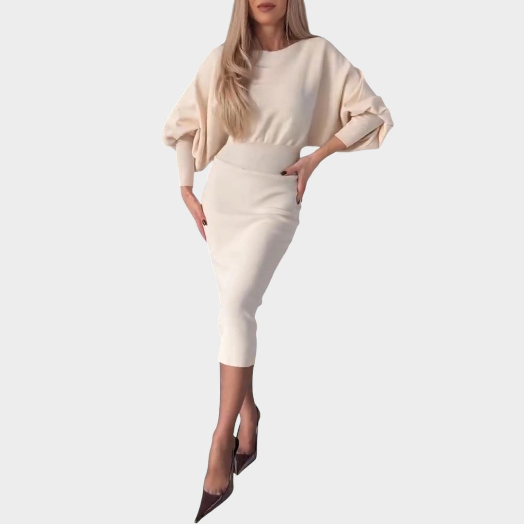 Sculpted Elegant Two Piece Set