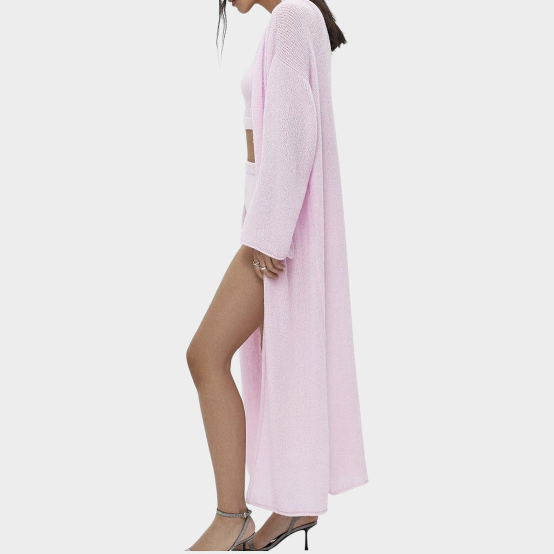 Comfortable Oversized Knit Cardigan