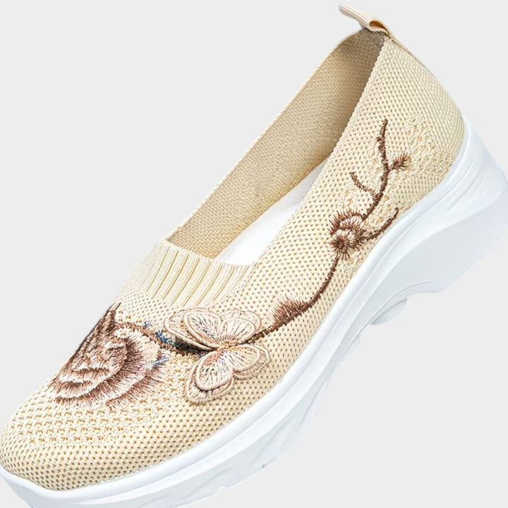 Butterfly Comfort Slip-On Sneakers