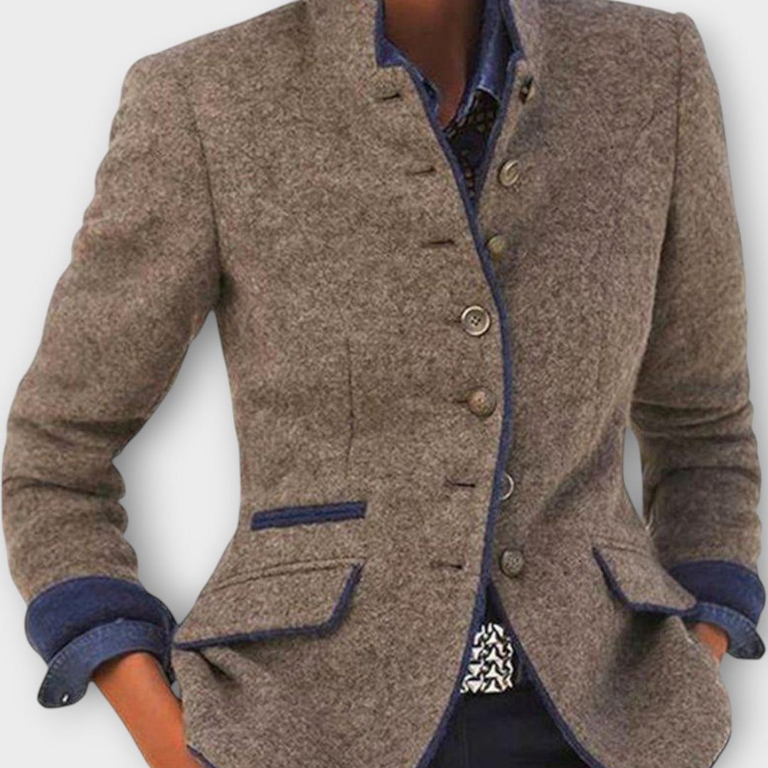 Sophia Chic Long Sleeve Blazer