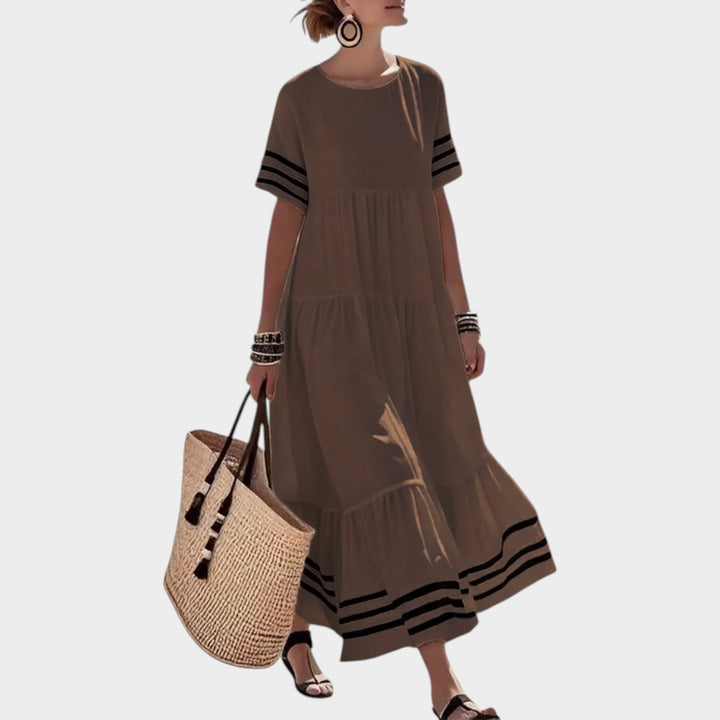 Relaxed Tiered Maxi Dress