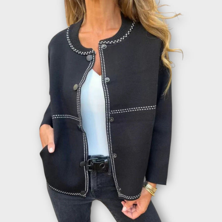 Timeless Button-Front Cardigan with Easy Elegance