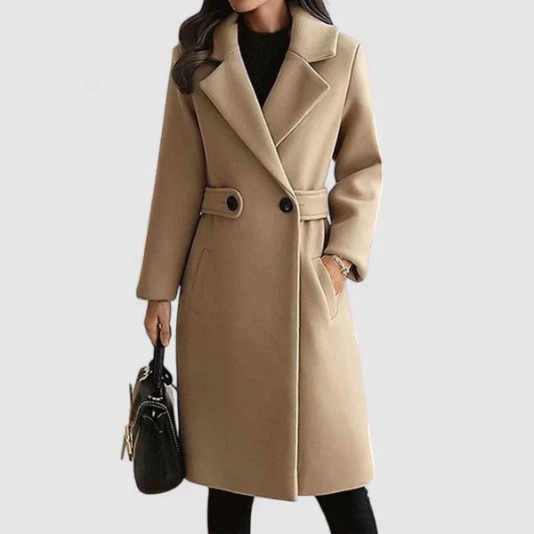 Clara - Waist-Tied Coat