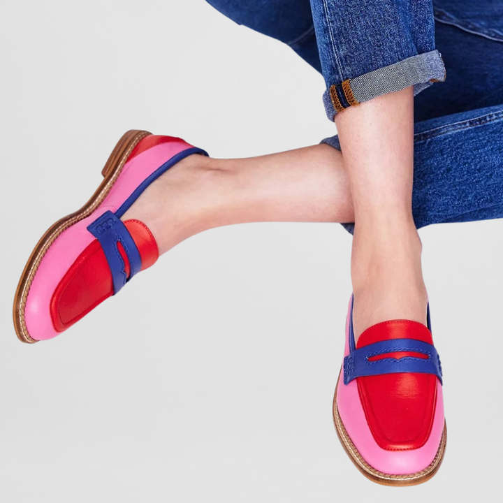 Happy Colorful Moccasins