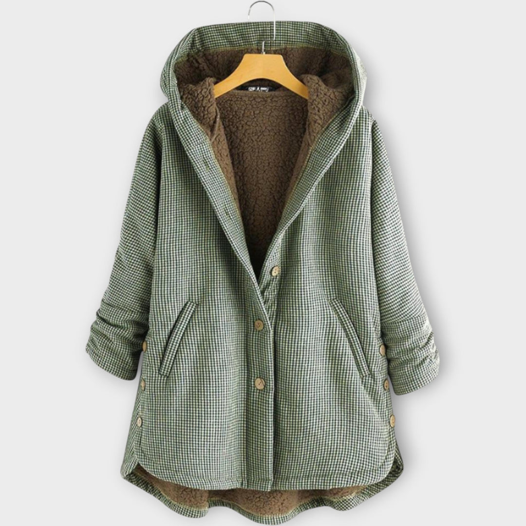 Cozy Hooded Fleece-Lined Jacket
