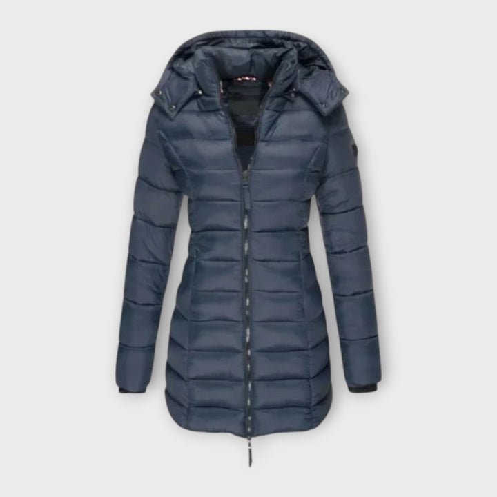Featherweight Extended-Length Puffer Coat