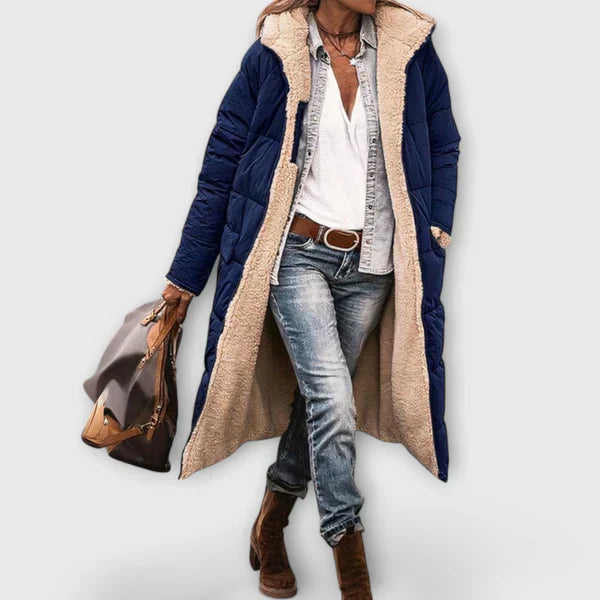 Extended Sherpa-Lined Winter Jacket