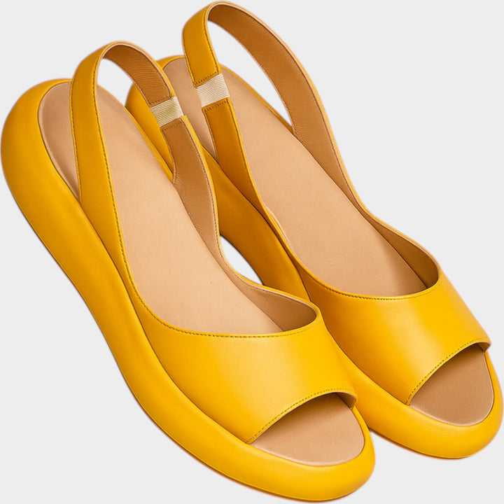 Sleek Open‑Toe Slingback Sandals