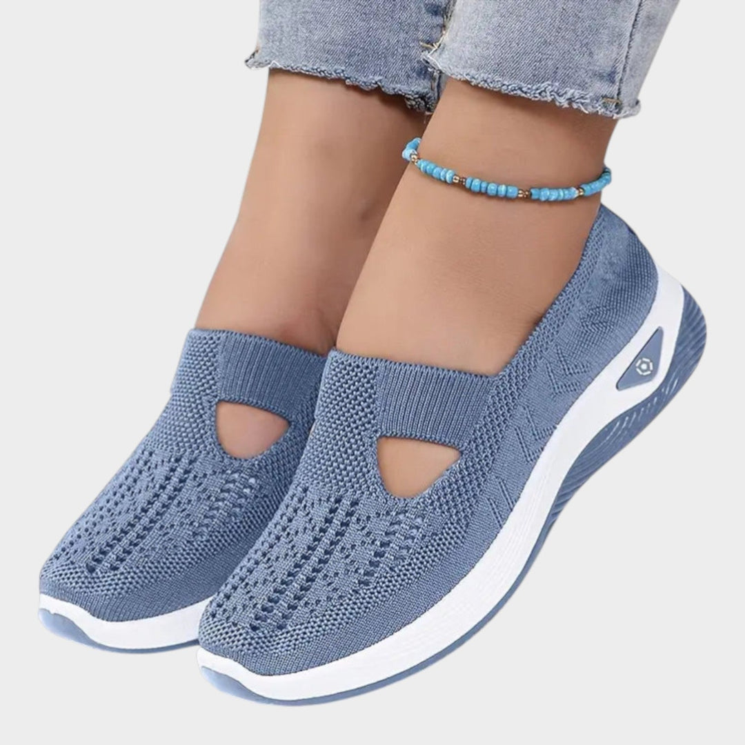 Breathable Slip-On Comfort Sneakers