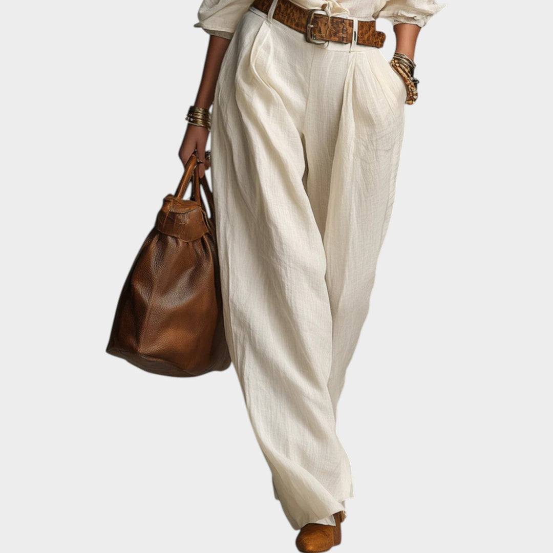 Effortless Tailored Linen Set