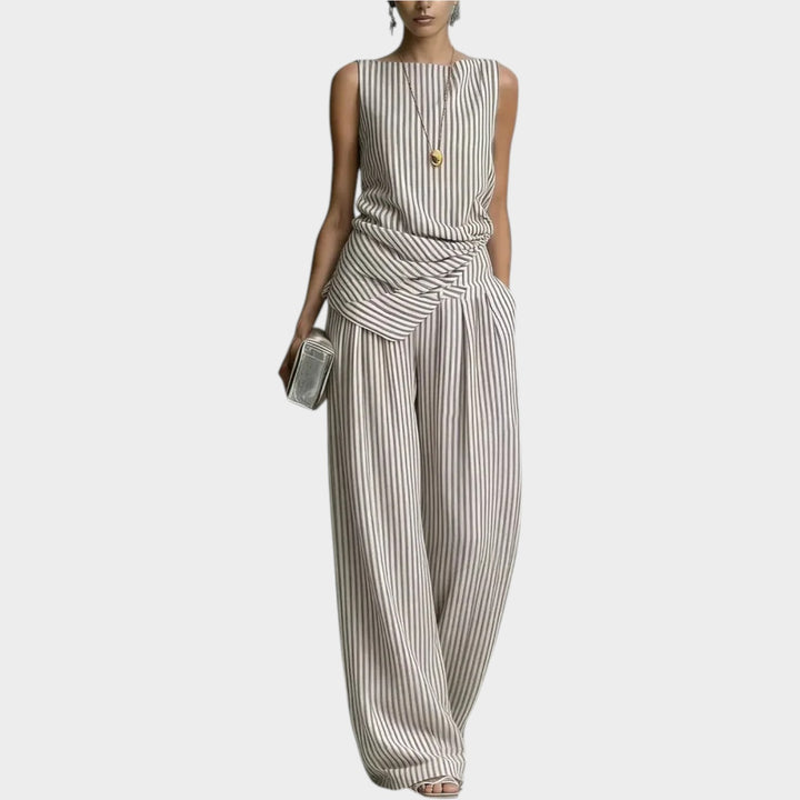 Striped Two-Piece Set
