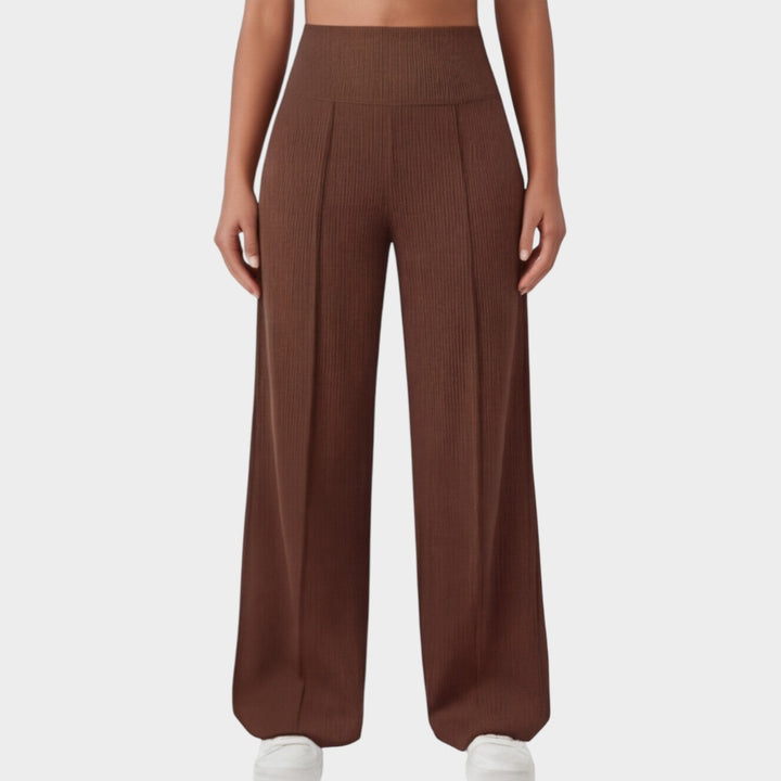 High-Waisted Wide-Leg Lounge Pants