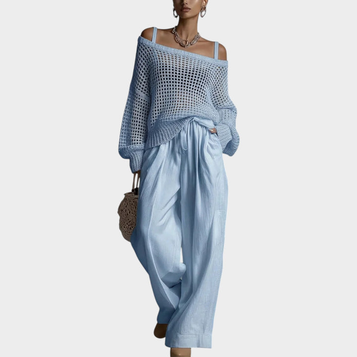 Effortless Knit & Wide-Leg Set