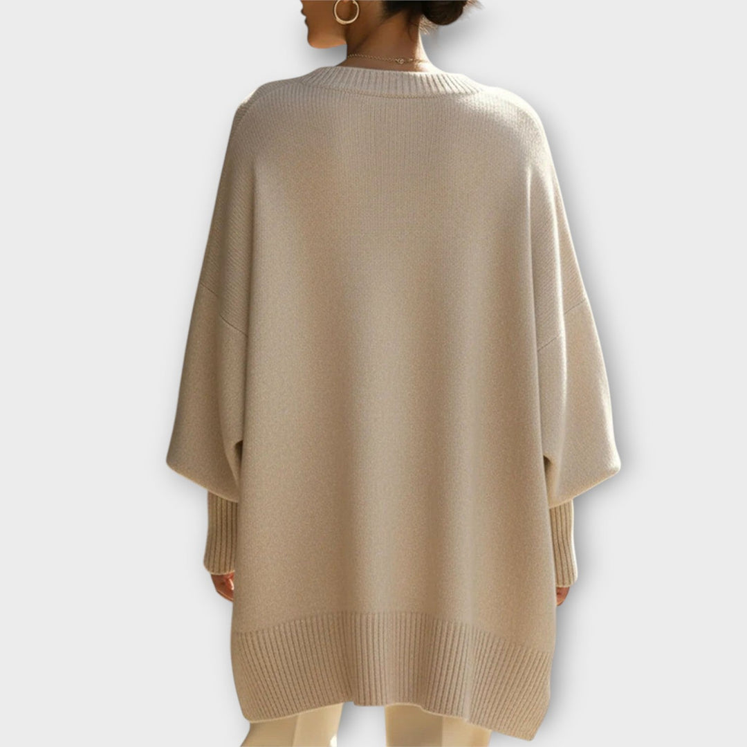 Plush Oversized Knit Sweater for Ultimate Comfort