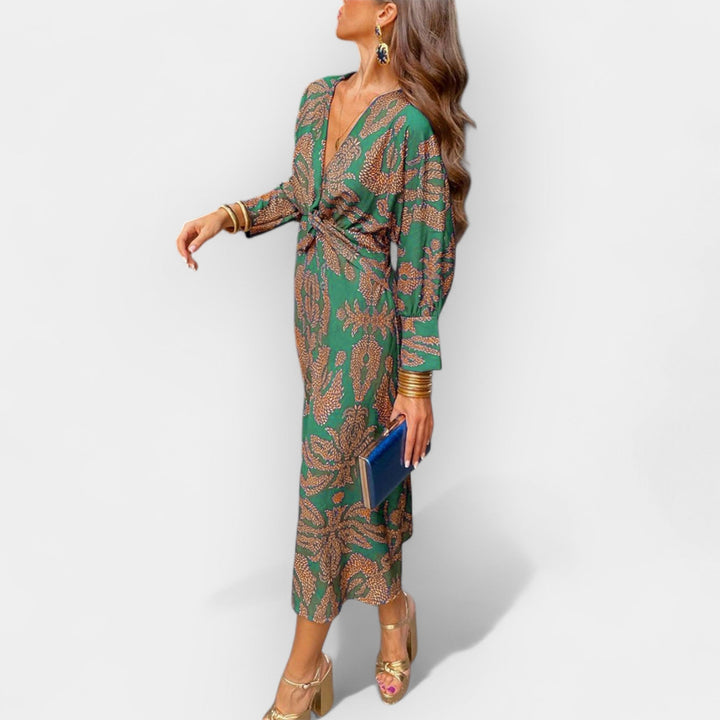 Minimal Satin Dress