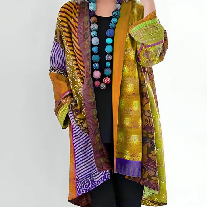 Sarah Women's Boho Chic Printed Kimono