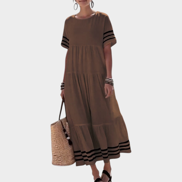 Relaxed Tiered Maxi Dress