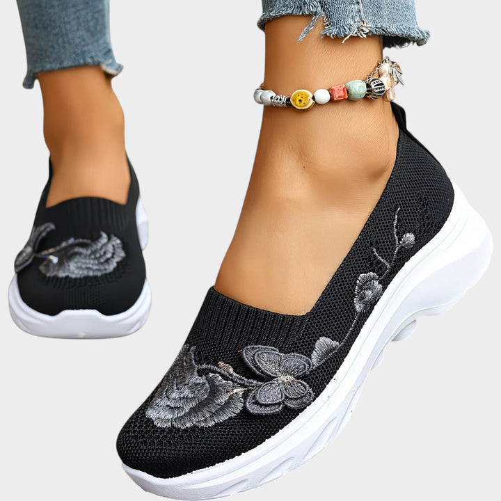 Butterfly Comfort Slip-On Sneakers