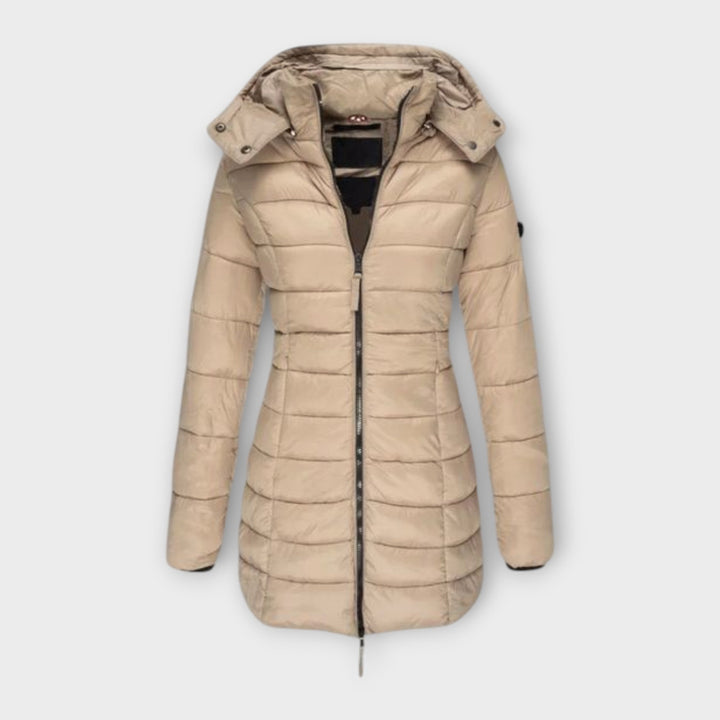 Featherweight Extended-Length Puffer Coat