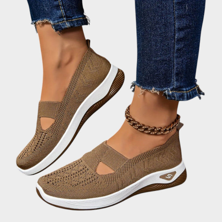 Breathable Slip-On Comfort Sneakers