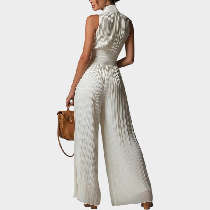 Elegant Pleated Jumpsuit