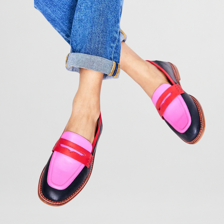 Happy Colorful Moccasins