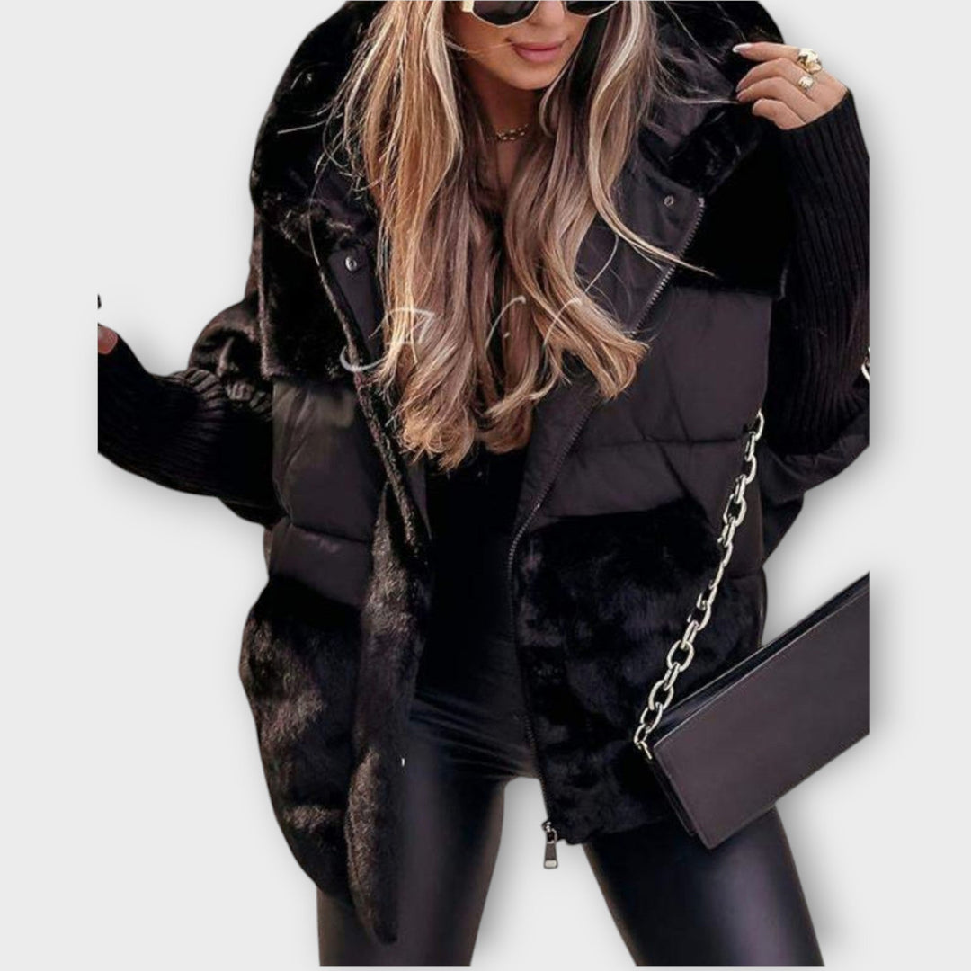 Cozy Oversized Hooded Winter Coat
