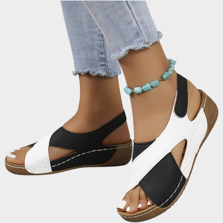 Comfort Cutout Slingback Sandals