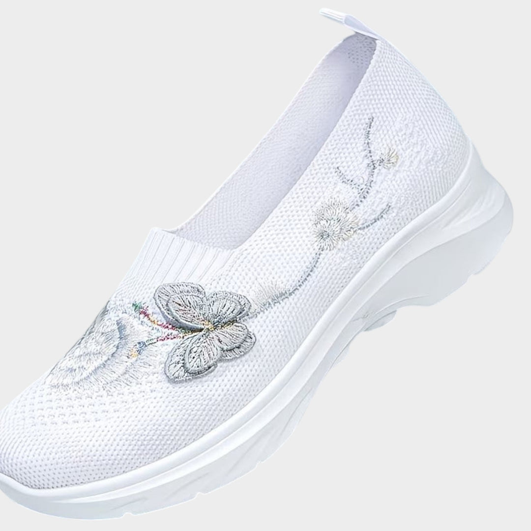 Butterfly Comfort Slip-On Sneakers
