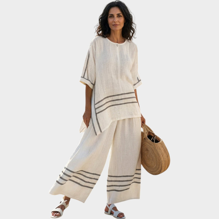 Effortless Linen Lounge Set