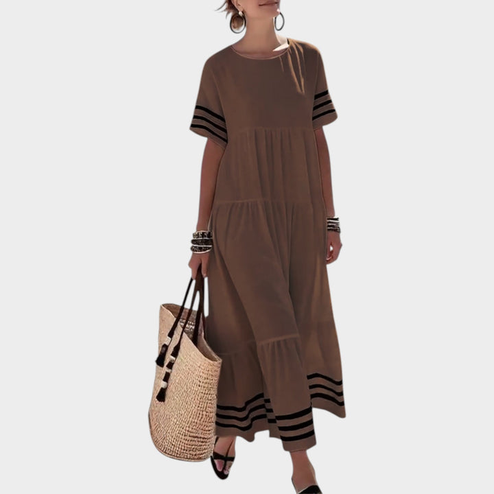 Relaxed Tiered Maxi Dress