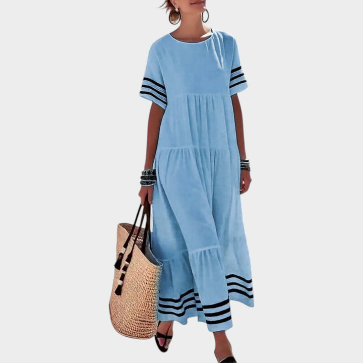 Relaxed Tiered Maxi Dress