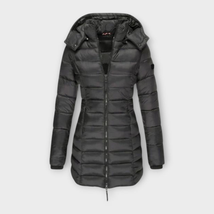 Featherweight Extended-Length Puffer Coat