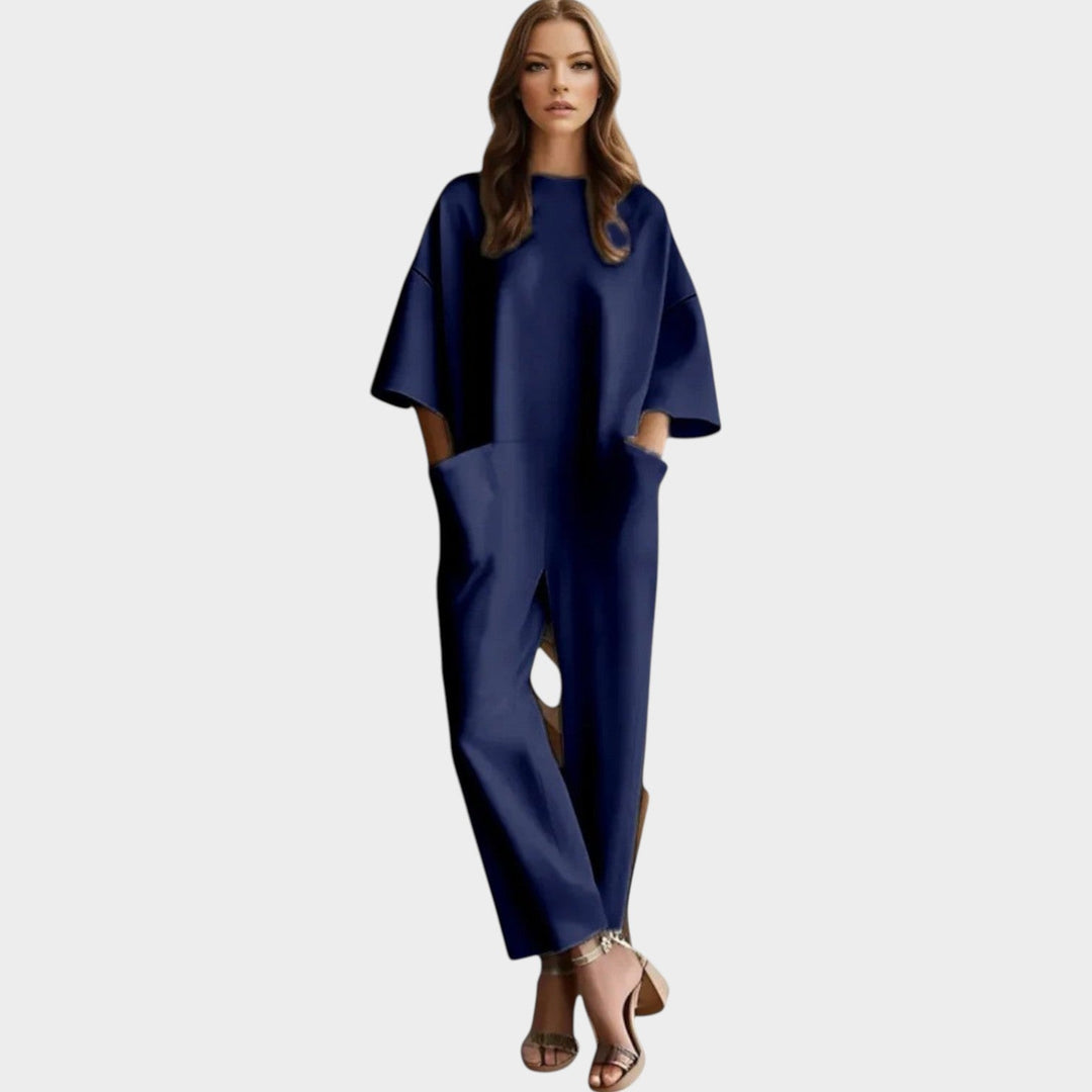 Minimalist Wide-Leg Jumpsuit
