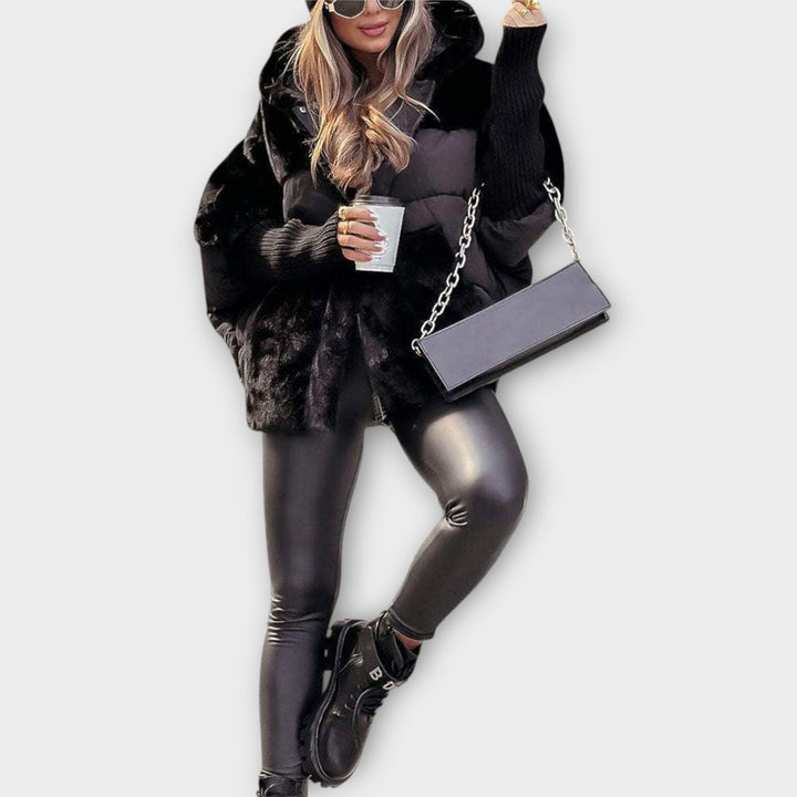 Cozy Oversized Hooded Winter Coat