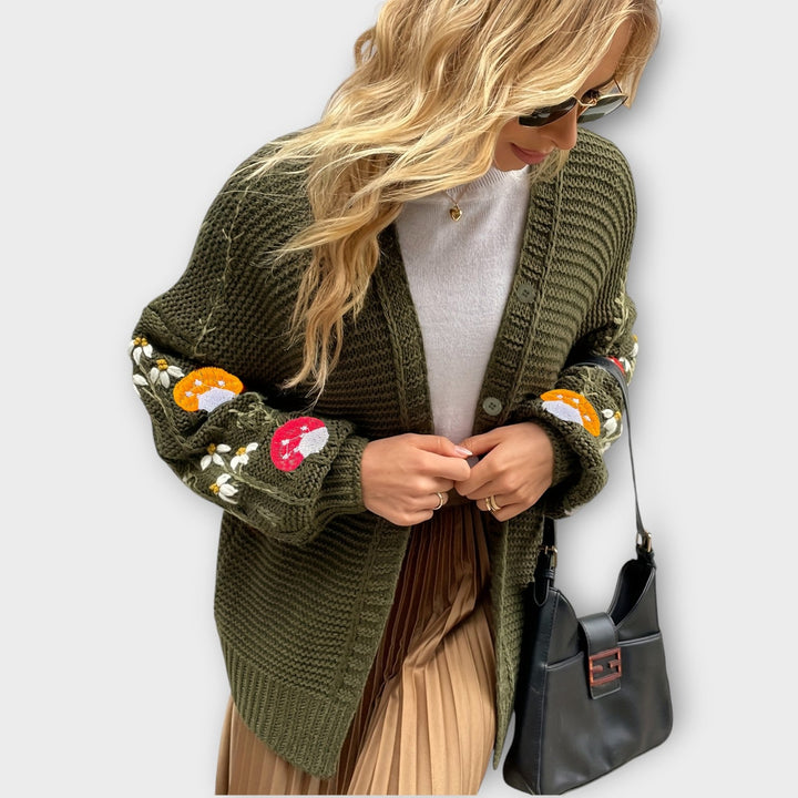 Playful Embroidered Sweater