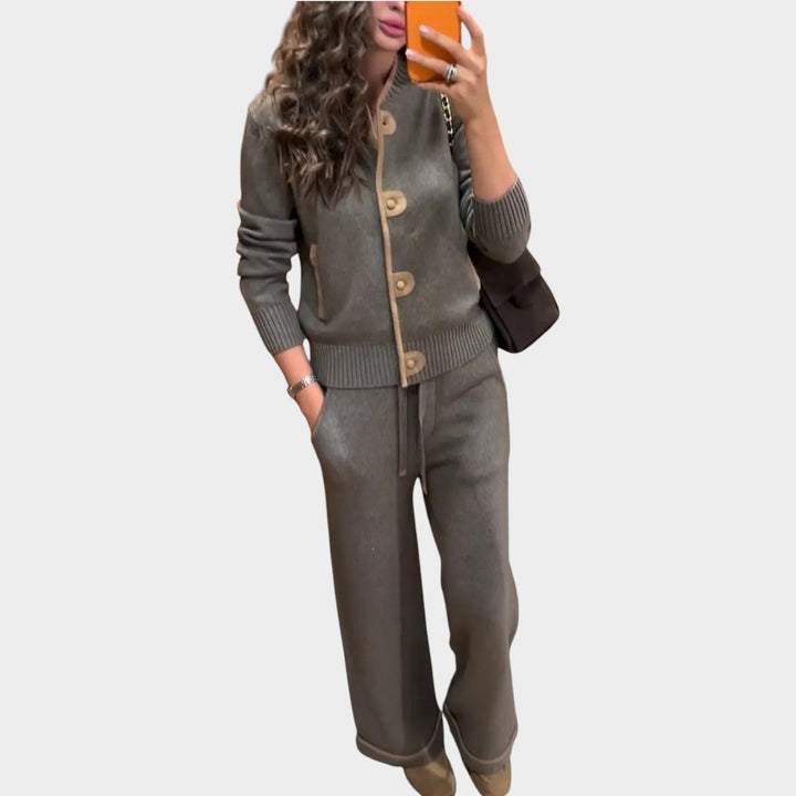Cozy Knit Button Set