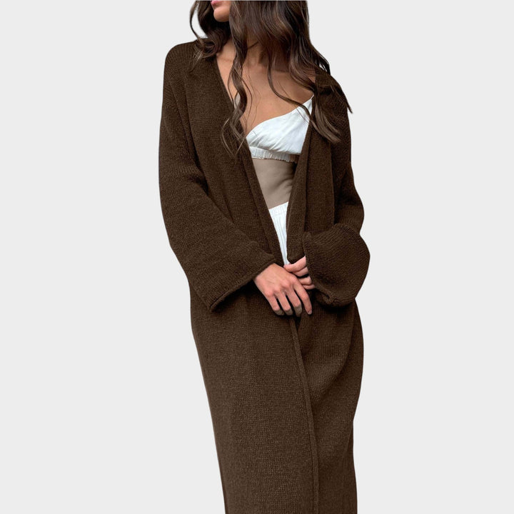 Comfortable Oversized Knit Cardigan